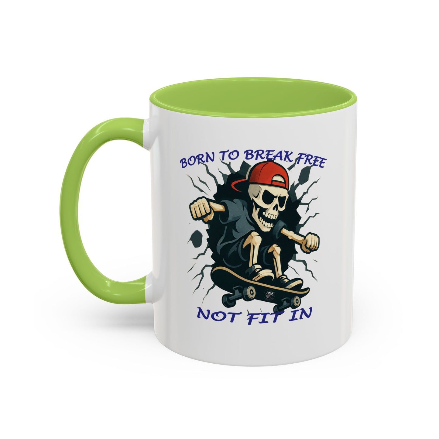 Skelly Wall Breakout coffee mug