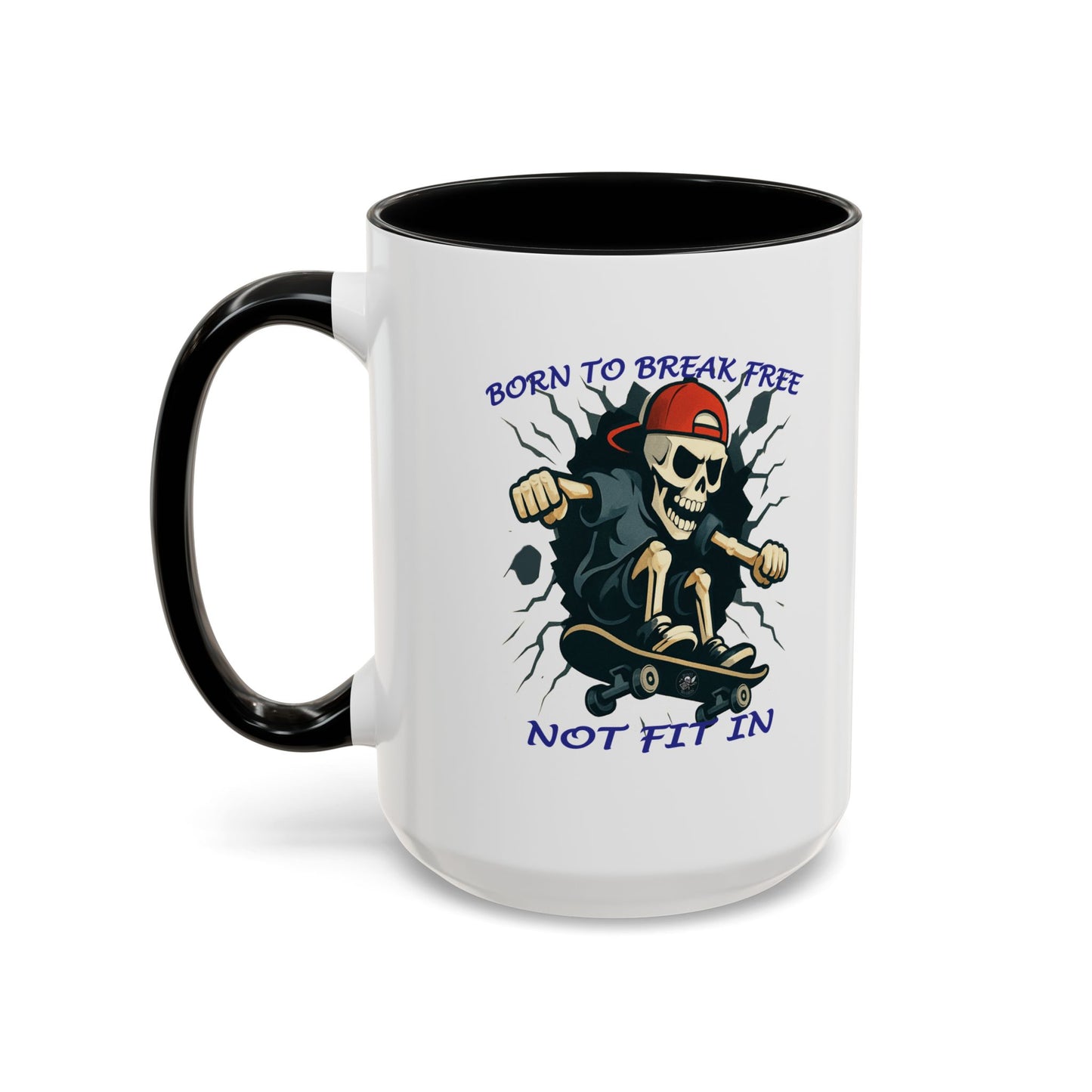 Skelly Wall Breakout coffee mug