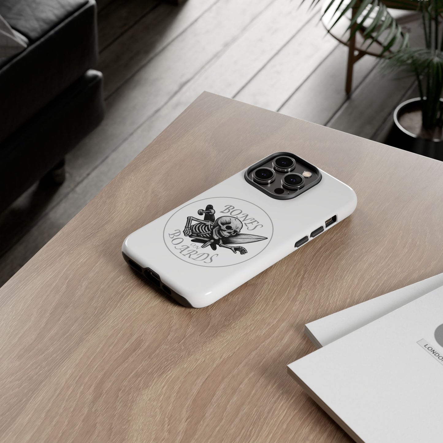 Bones on boards phone case