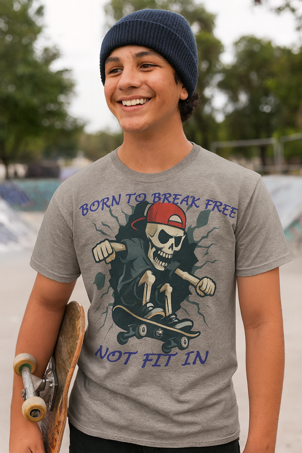 Skelly Wall breakout tee